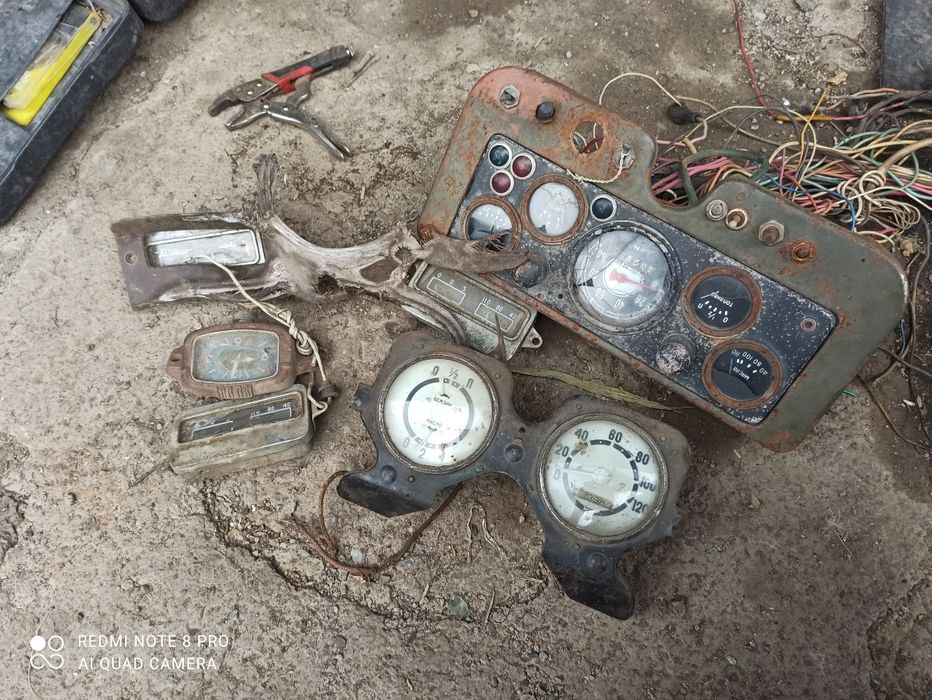 Датчики давленія і зарядки лотом