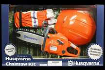 Іграшкова бензопила Husqvarna набір для дітей