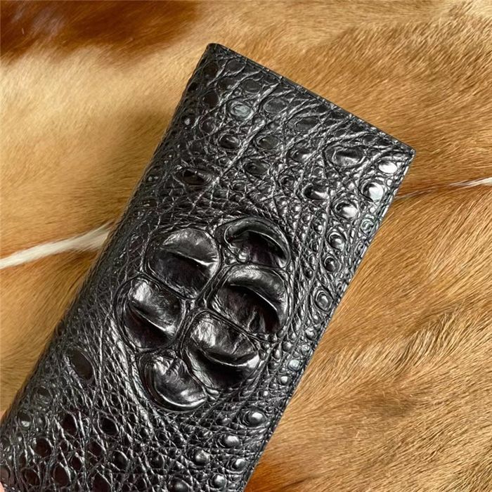 Премиальное портмоне из натуральной кожи аллигатора