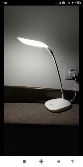 Лампа настольная 5W з акумуляторами USB LED новая!