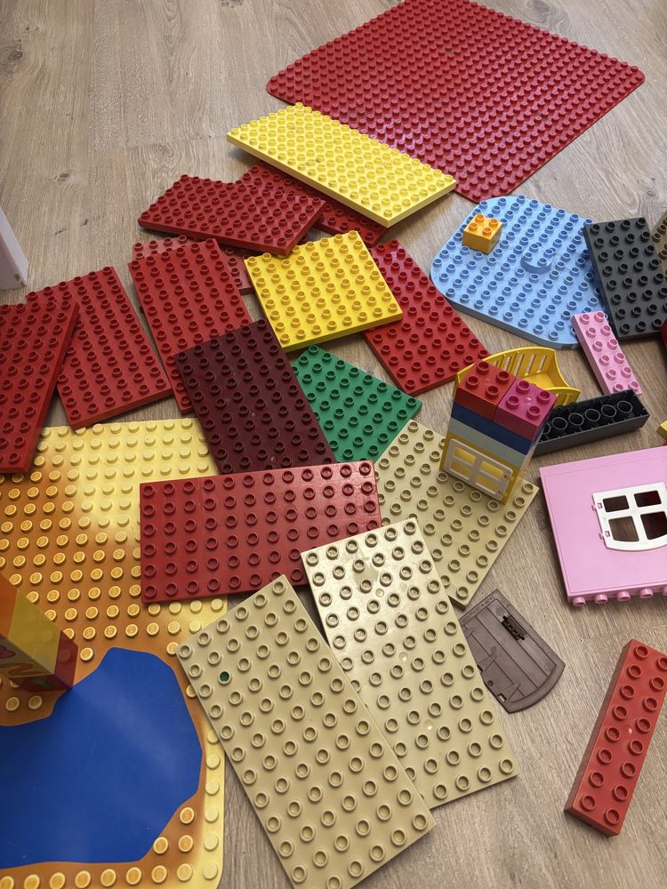 Лего Дупло Lego Duplo конструктор с коробом и пластинами