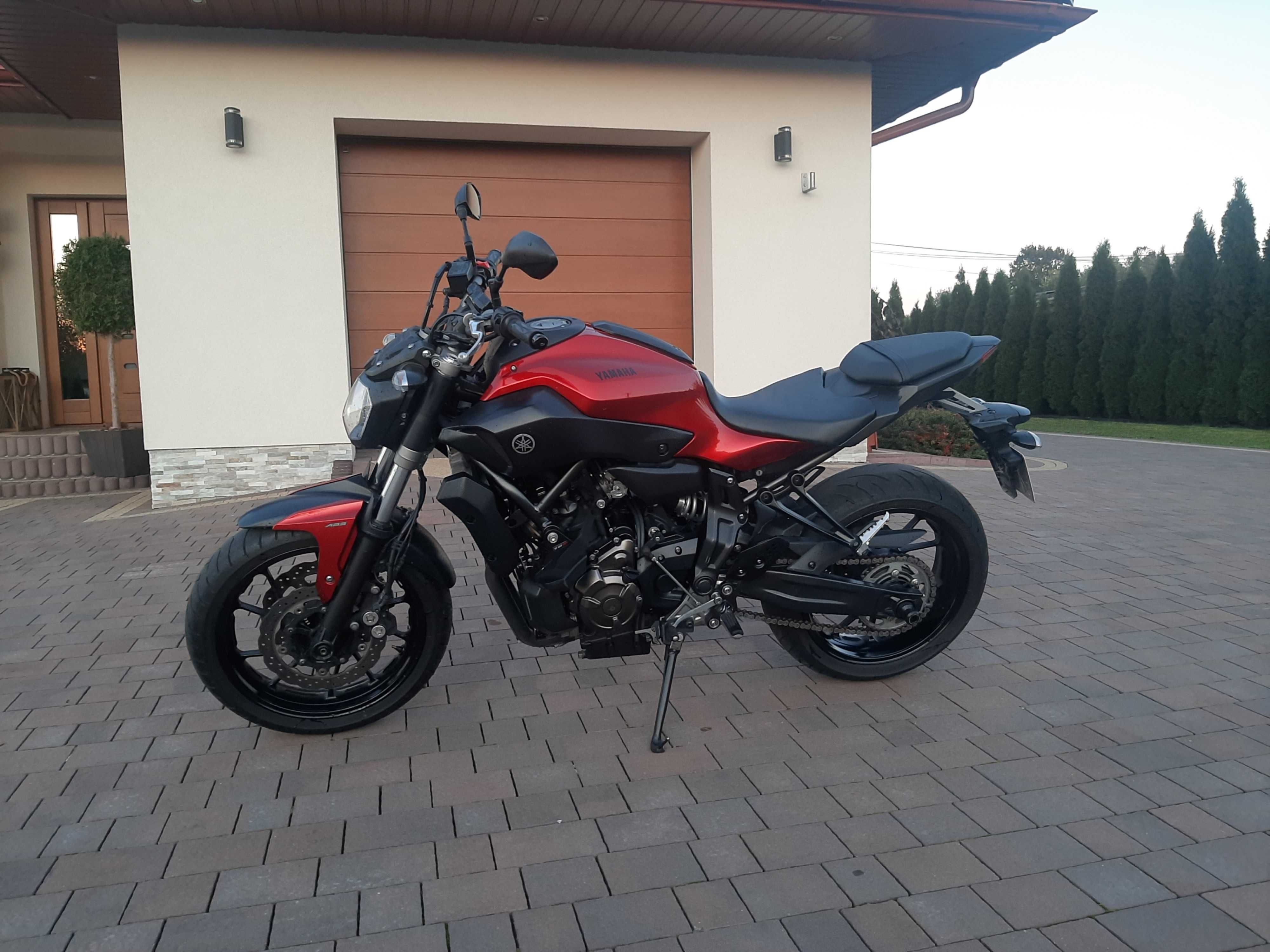 Yamaha Mt 07 2018r