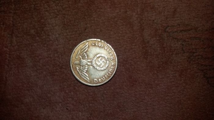 Монета 3 рейха 5 пфеннигов