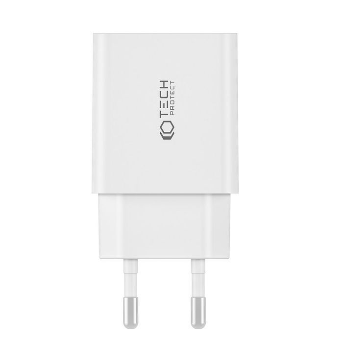 Charger Tech-Protect C35W z Kablem Lightning PD35W - Biały