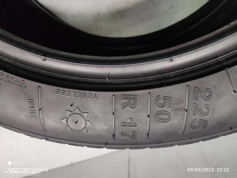 2 pneus semi novos 225-50r17 kleber - oferta dos portes