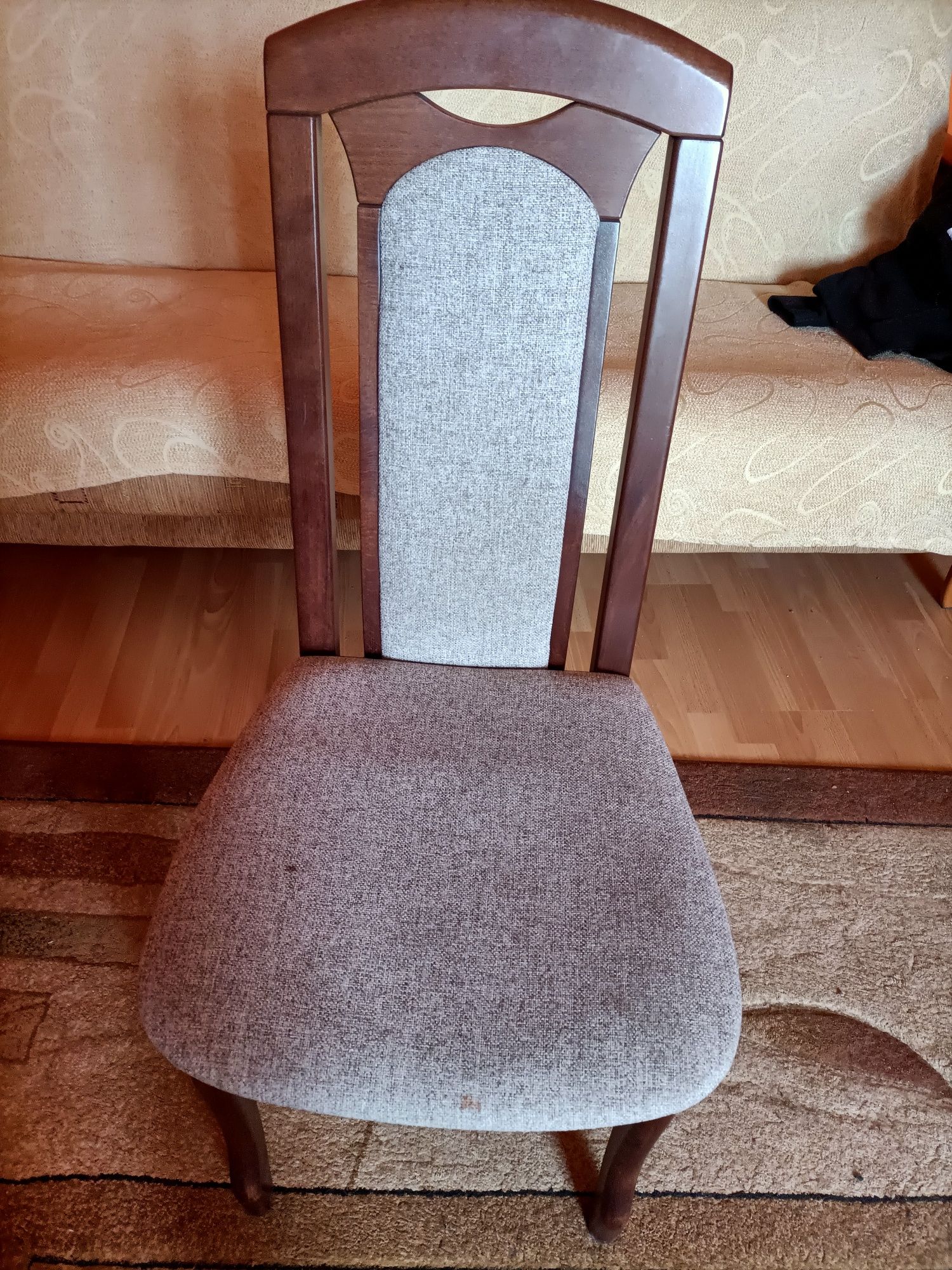Krzesła plus stół drewniany krzeseł 6 szt