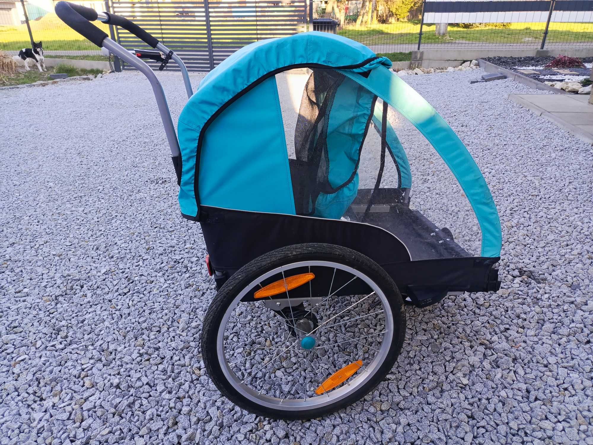 Przyczepka rowerowa Jogger PROFEX 2w1