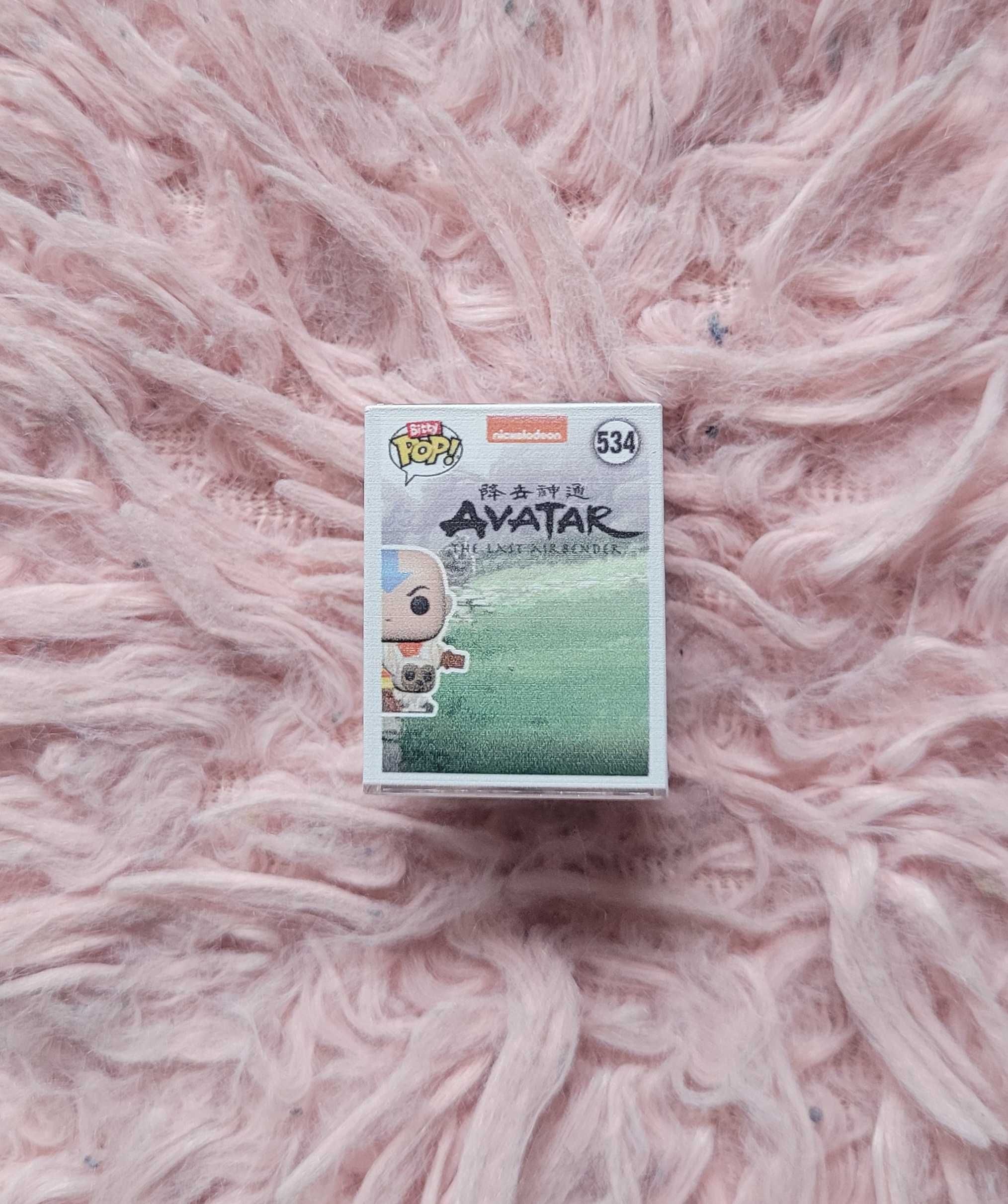 Bitty Funko POP Aang with Momo Avatar The Last Airbender #534