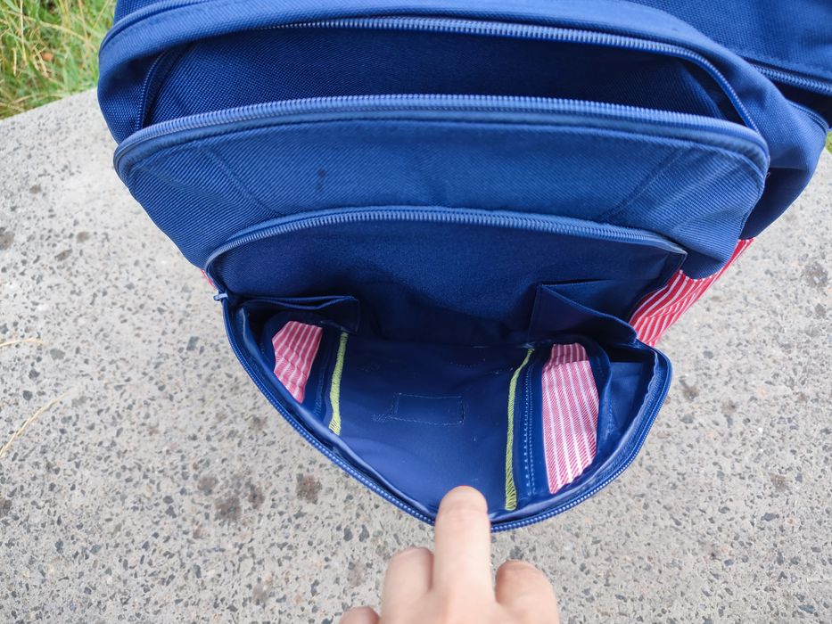 Новый школьный рюкзак на колесах