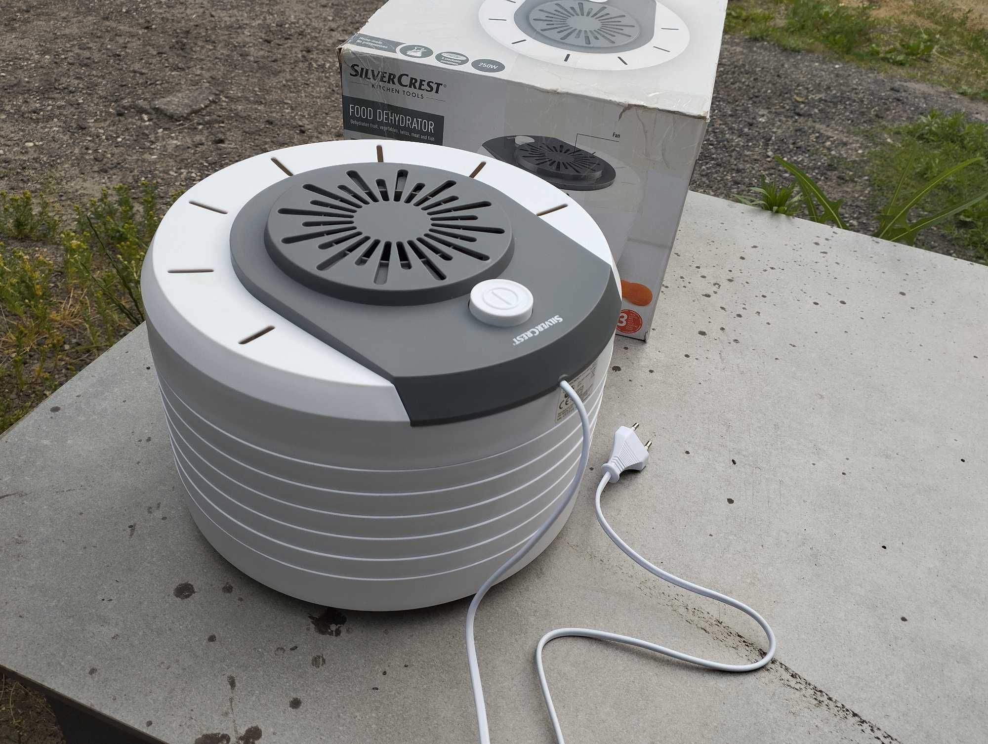 Suszarka do żywności SDAG 250 A1 250W 5 poziomów grzybów owoców NOWA !