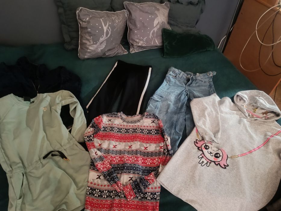 Paczka ubrań dziewczynka r134