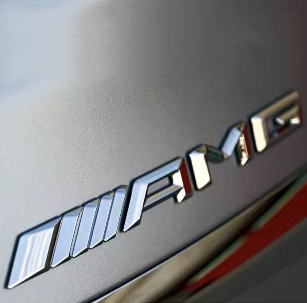 Шильдик наклейка AMG Mercedes-Benz значок