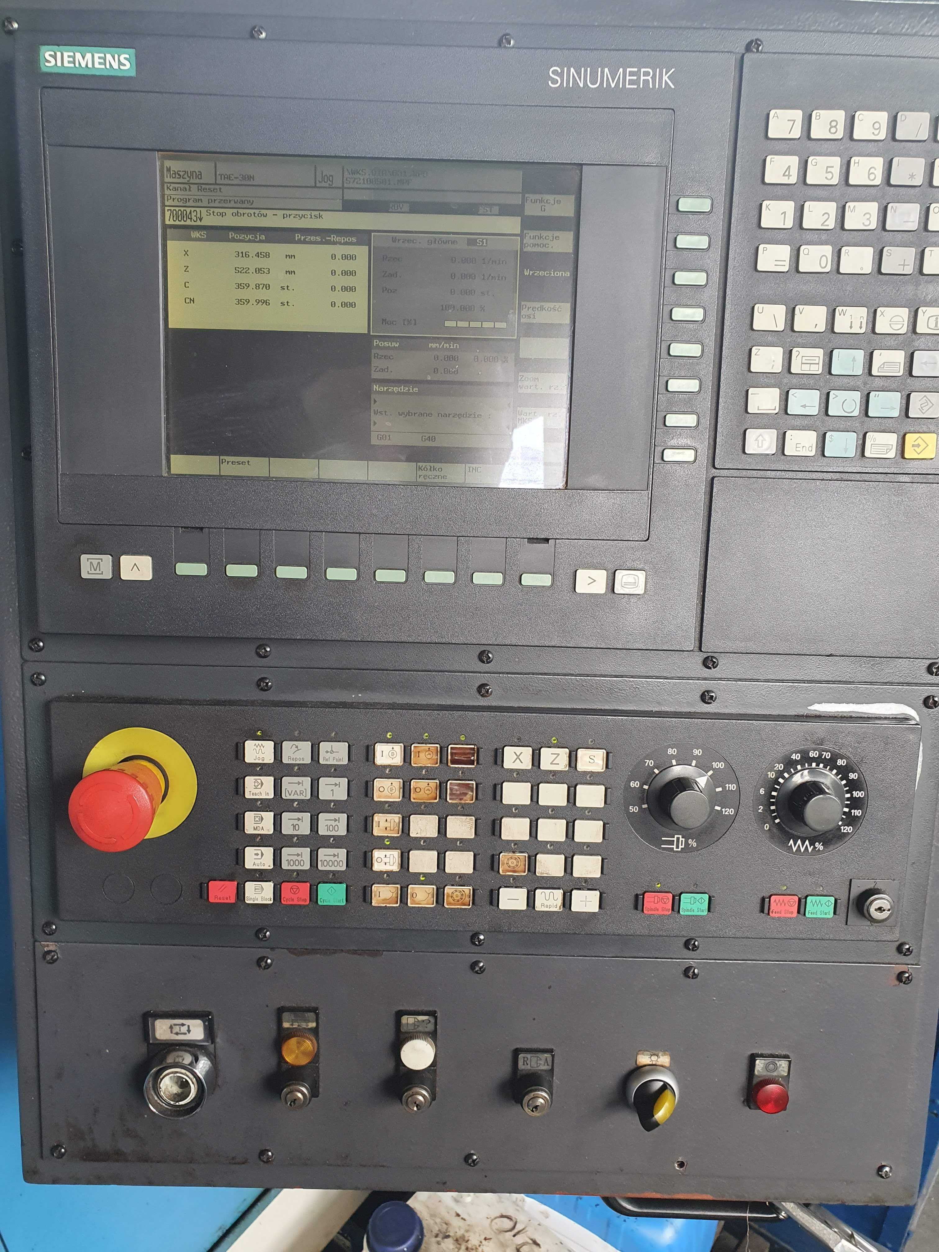 Tokarka CNC  Tae 30N Afm Andrychów