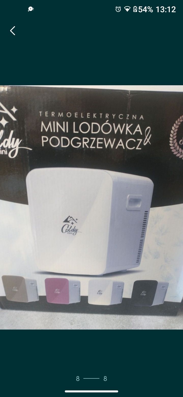 Termoelektryczna mini lodówka i pogdrzewacz