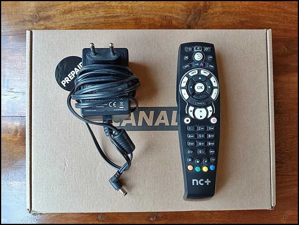 Dekoder cyfrowy Canal+ SAGEMCOM DSIW74 do TV Sat jak Nowy Okazja -50%