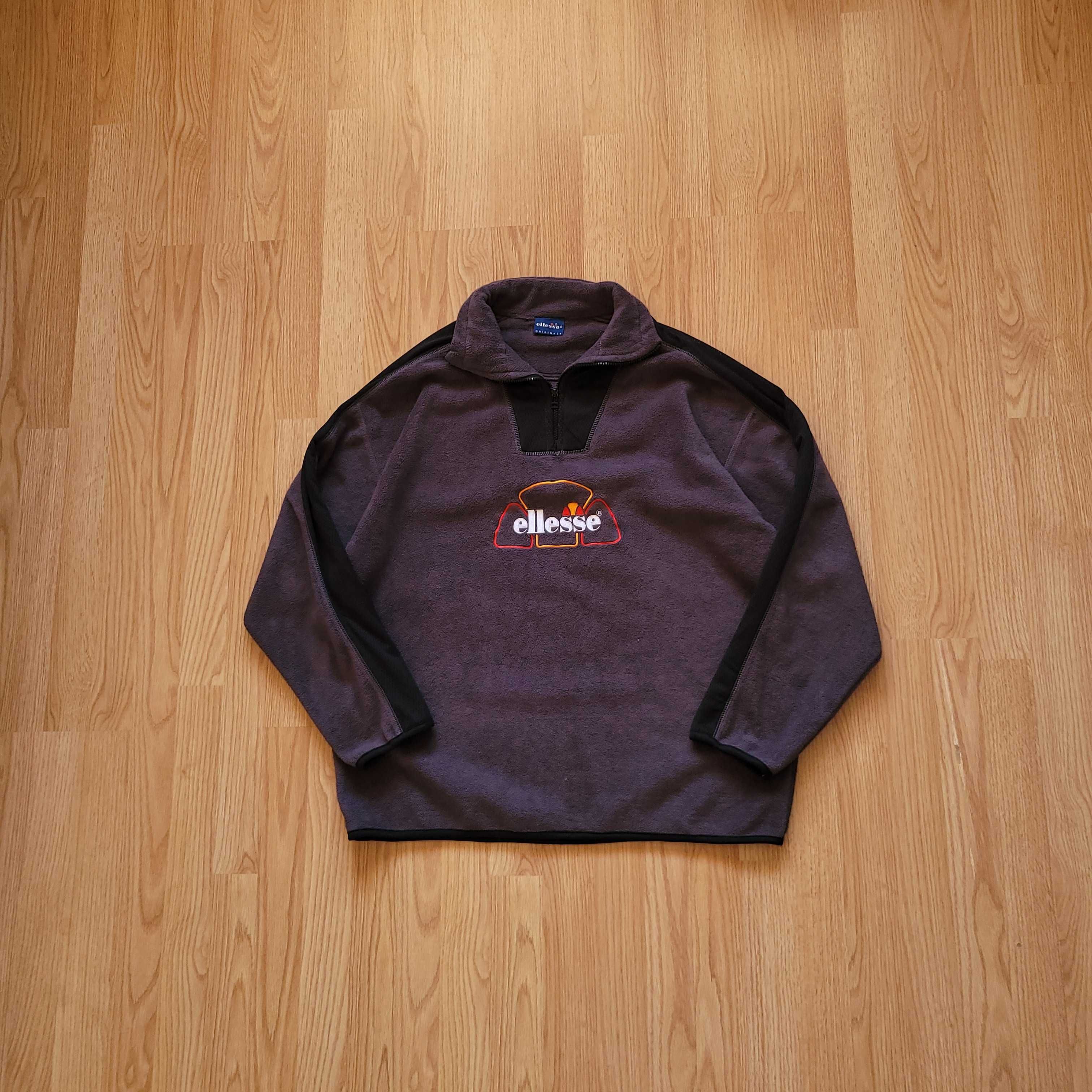 Bluza polarowa Ellesse halfzip XL/XXL boxy