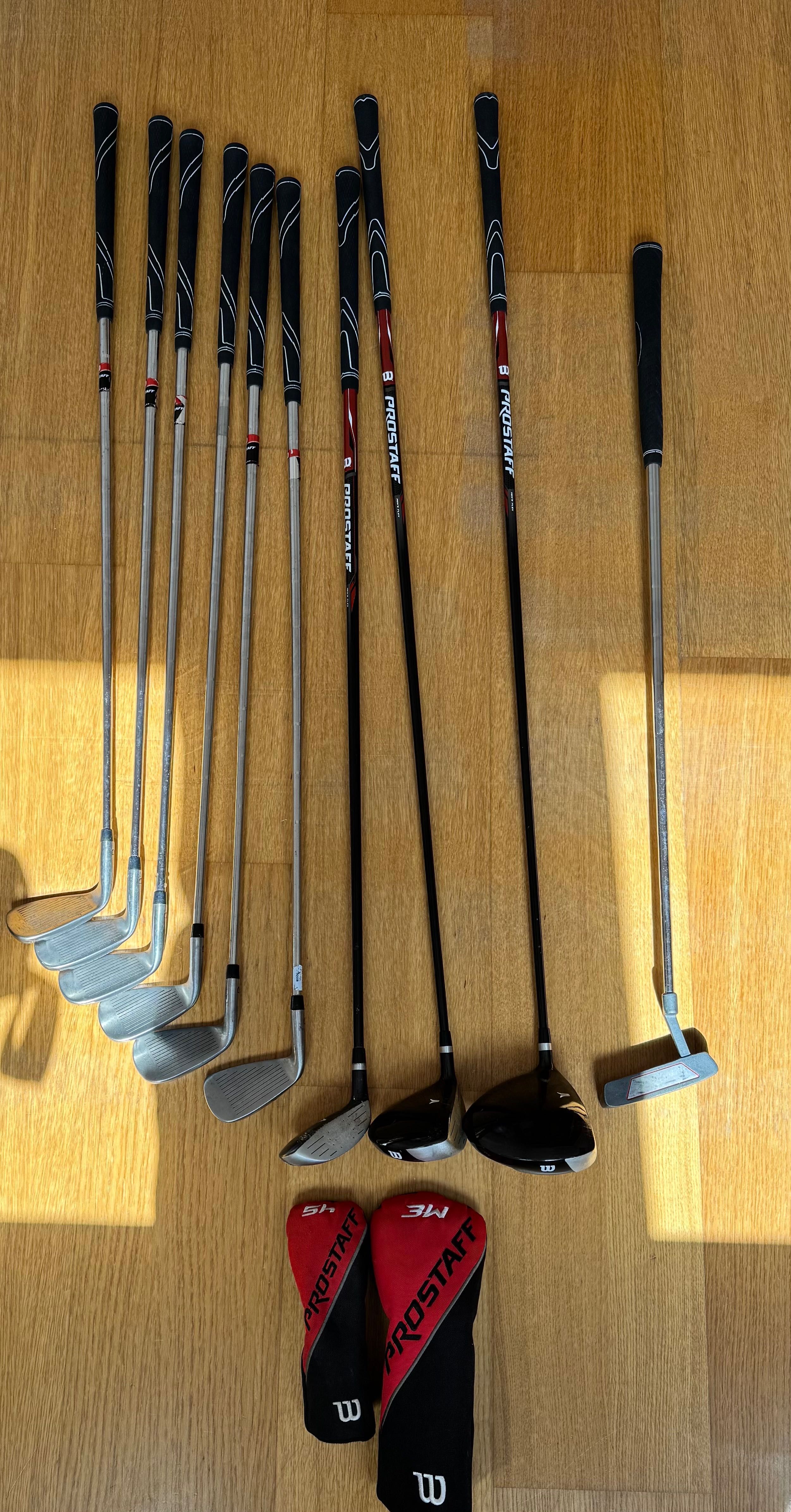 Set tacos golf Wilson Pro Staff
