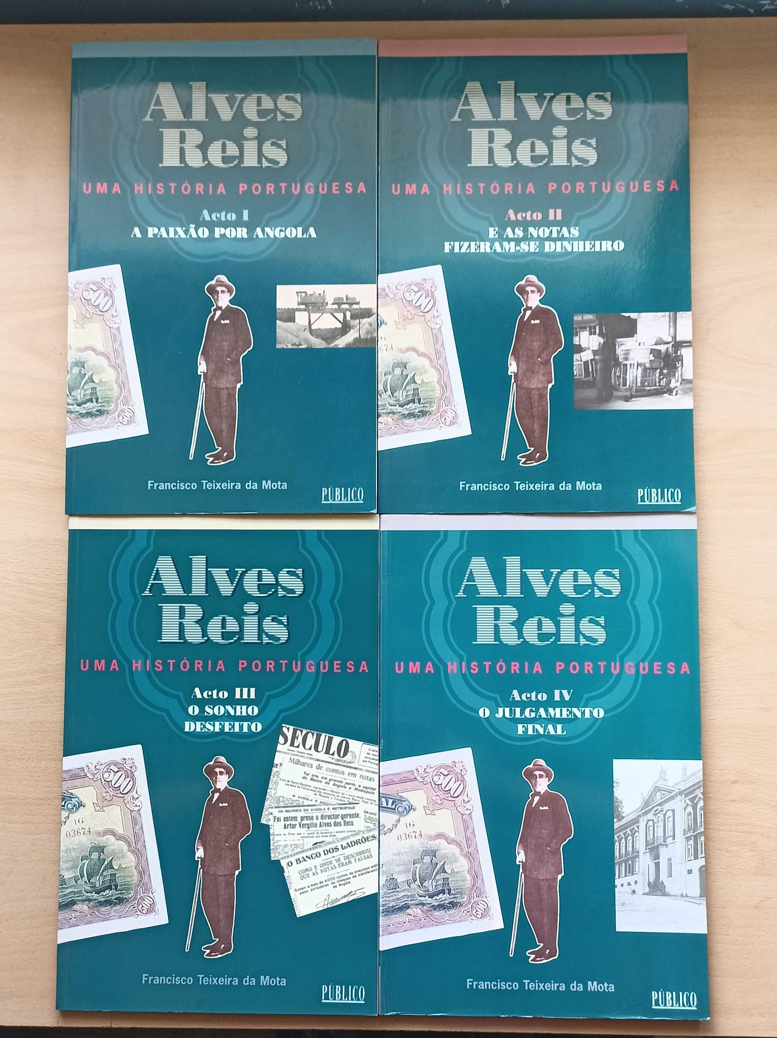 Livros "Alves Reis - Uma História Portuguesa" de Francisco Mota