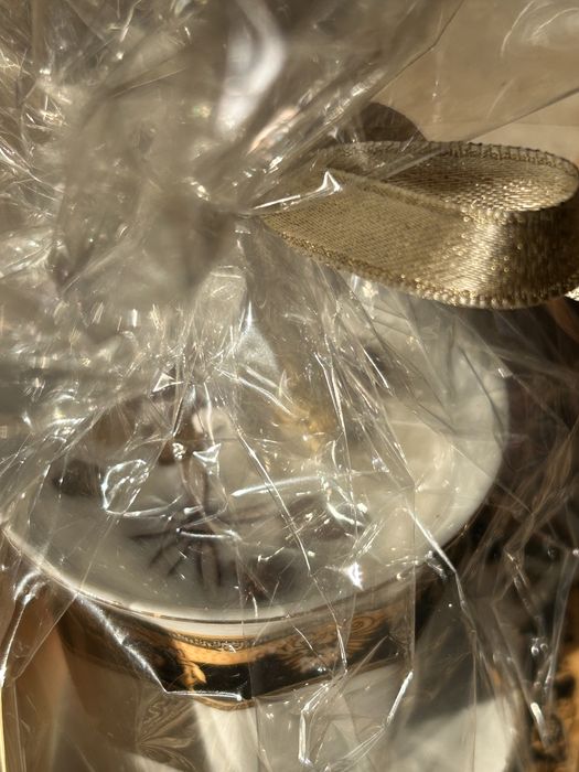 Filiżanka świeczka ozdobna z opakowaniem i dedykacją