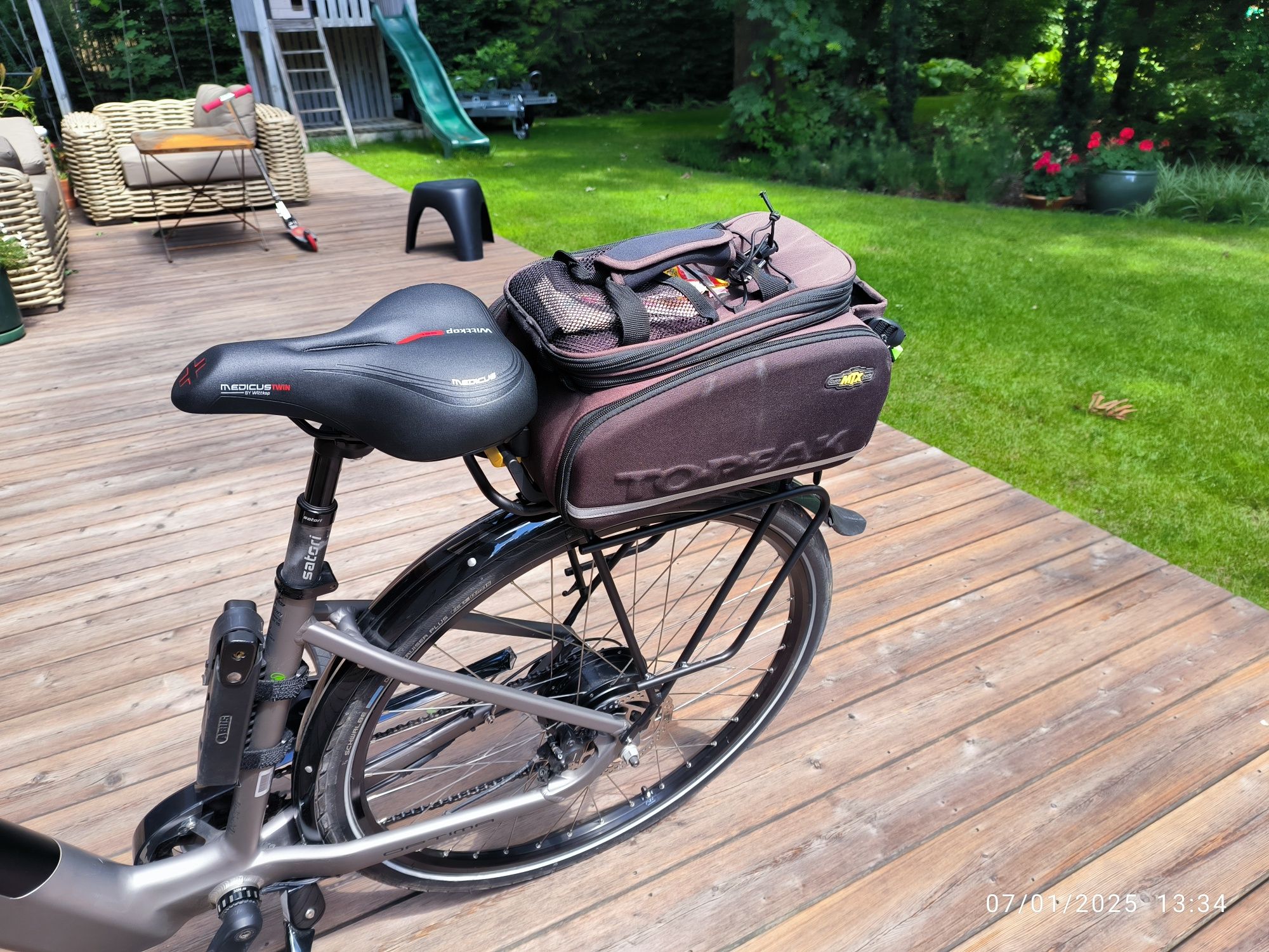 Rower elektryczny Unibike Optima 17"|Bateria 630Wh | Bardzo dobry stan
