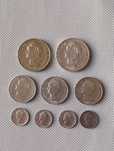 Moedas em prata Portugal 1 Escudo, 50 e 10 Centavos (1913 a 1916)
