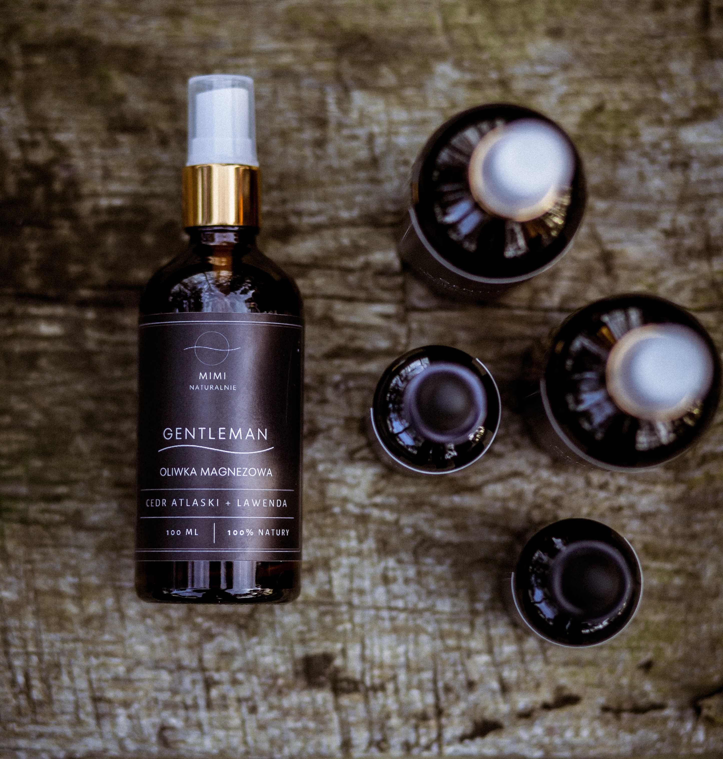 Oliwka magnezowa + wcierka do włosów dla mężczyzn z olejkami 100ml