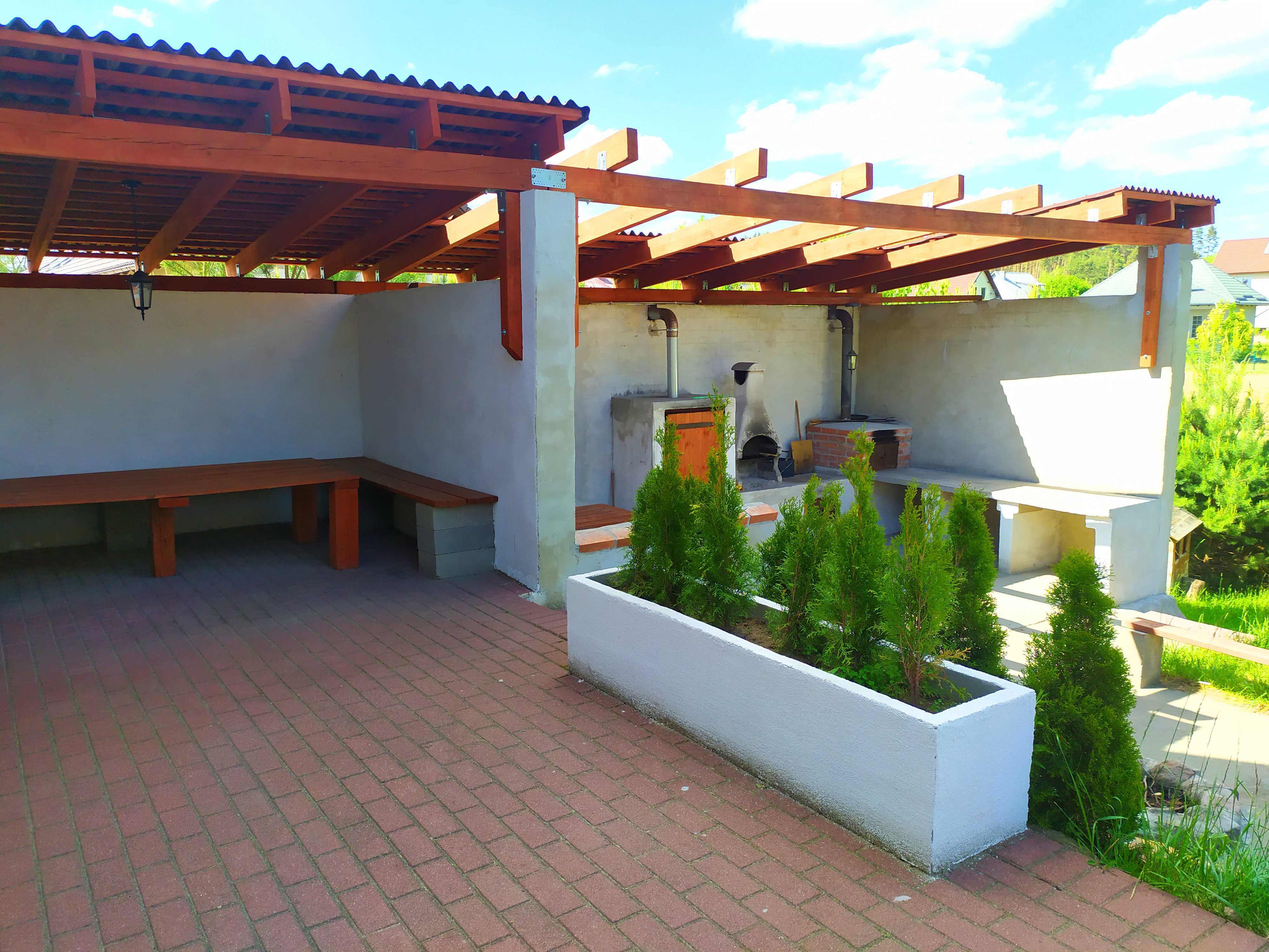 Dom na Kaszubach z prywatnym basenem, sauną, kuchnią ogrodową.