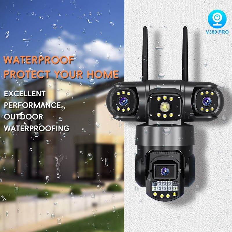 Kamera IP WiFi 15MP 3 Obiektywy | Full HD | Tryb Nocny | Nowa!