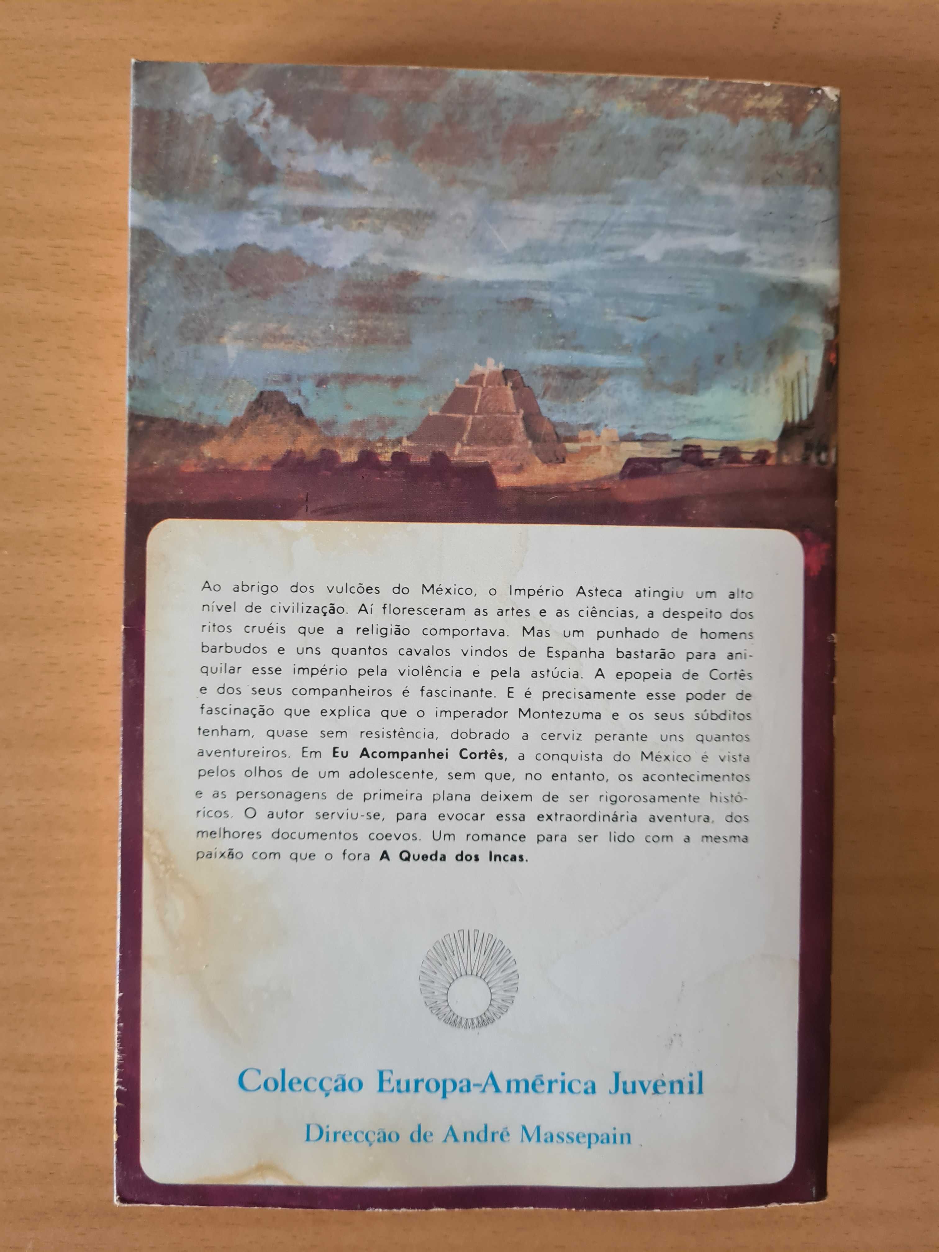 Livro juvenil "Eu Acompanhei Cortês" de Jean Destieu