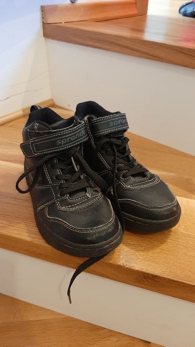 Buty sprandi rozmiar 32 wkładka 21 cm czarne chłopięce