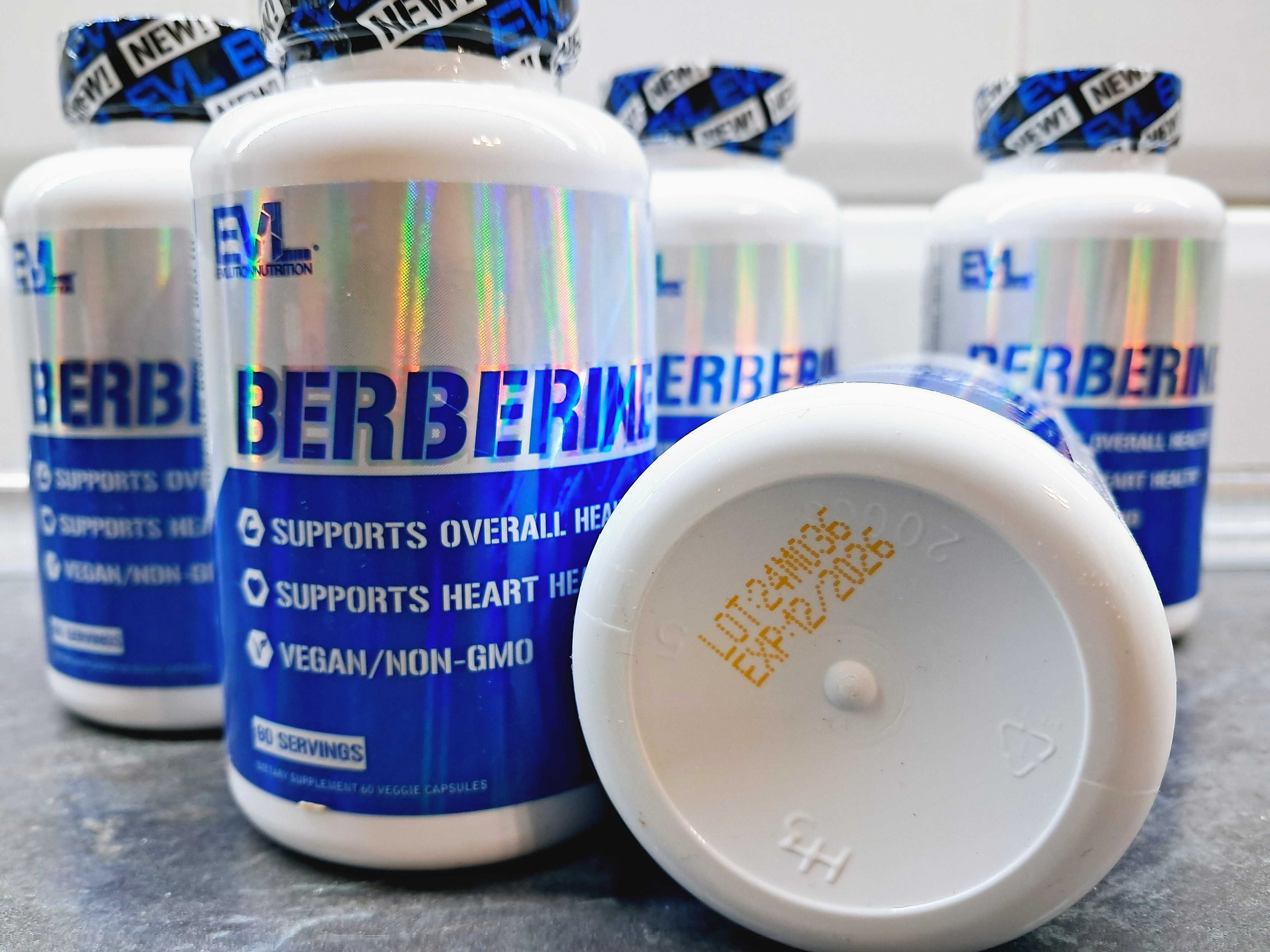 EVL Nutrition, Berberine 500 мг (60 капс.), берберин