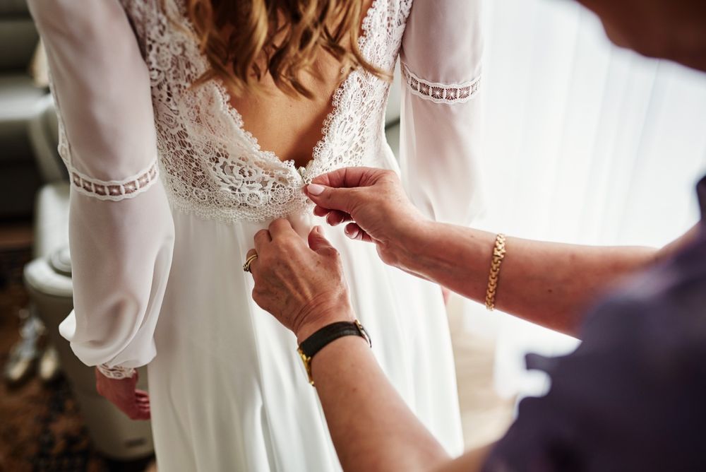 Piękna boho suknia ślubna, Ewa Śliwa