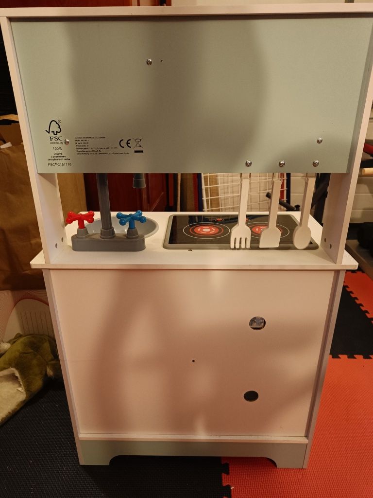 Jak nowa Kuchnia kuchenka dla dzieci drewniana elefun