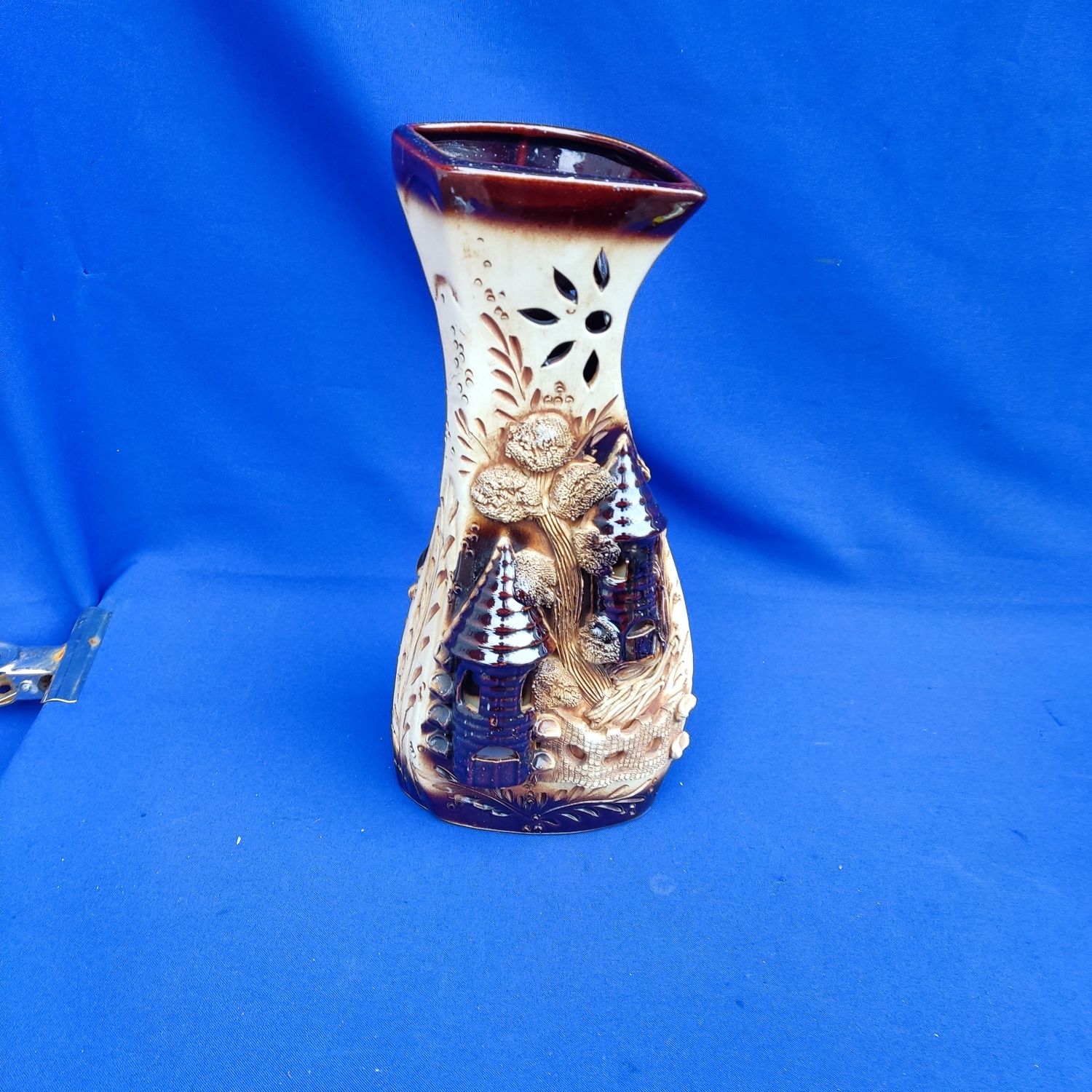 Красивая керамическая ваза вазочка сувенир Кириловка