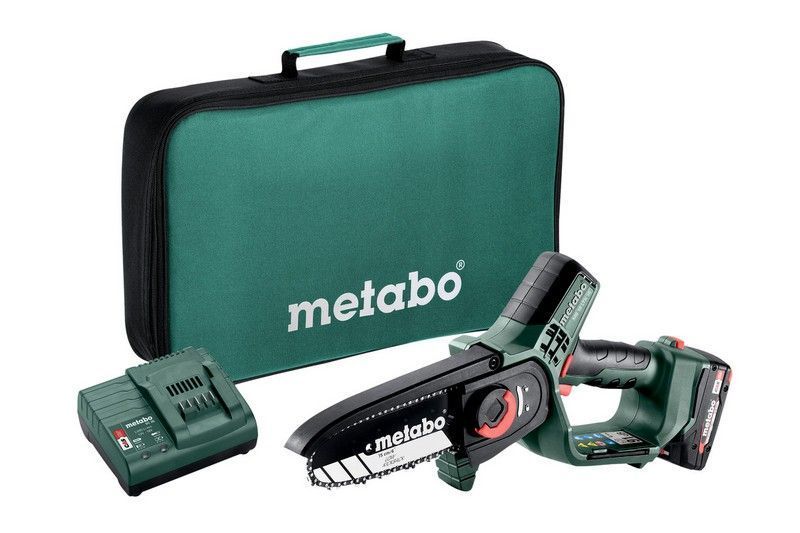 Pilarka Łańcuchowa Akumulatorowa 15Cm Ms 18 Ltx 1*2.0Ah Metabo