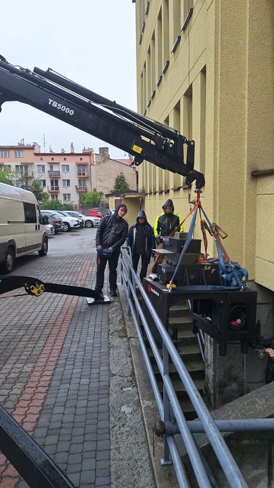 Wynajmę Dźwig mini żuraw manipulator Befard tb500