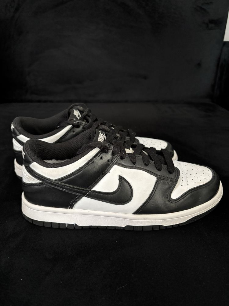 Buty Nike Dunk Low GS Black-White Stan BDB Rozmiar 38
