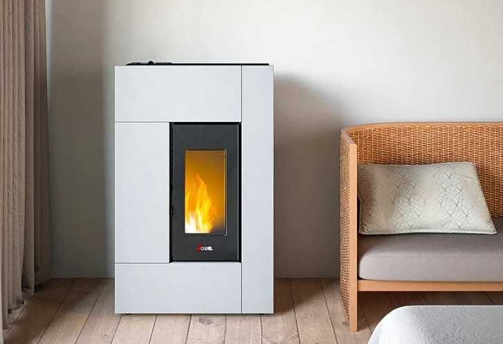 Kominek na pellet air 5,2 kw Poznań od ręki koza piecyk na pellet