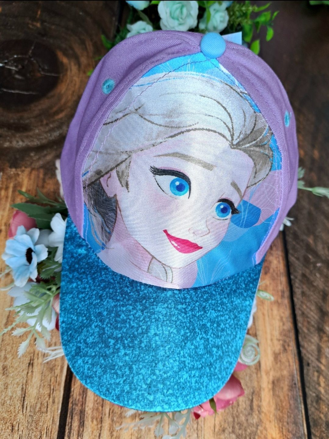 Czapka z daszkiem Kraina Lodu Elsa Frozen rozm. 51/54