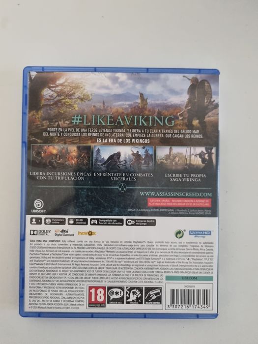 Jogo ps5 Assassins Creed Valhalla