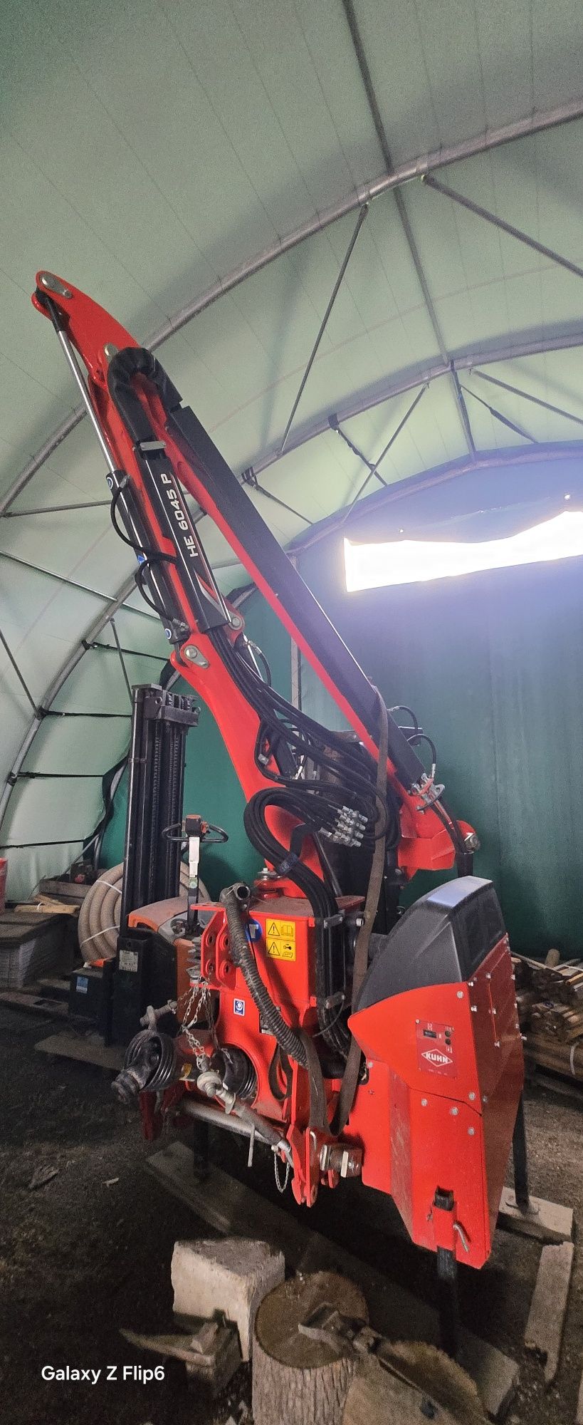 Kosiarka na teleskopie  kuhn Agri