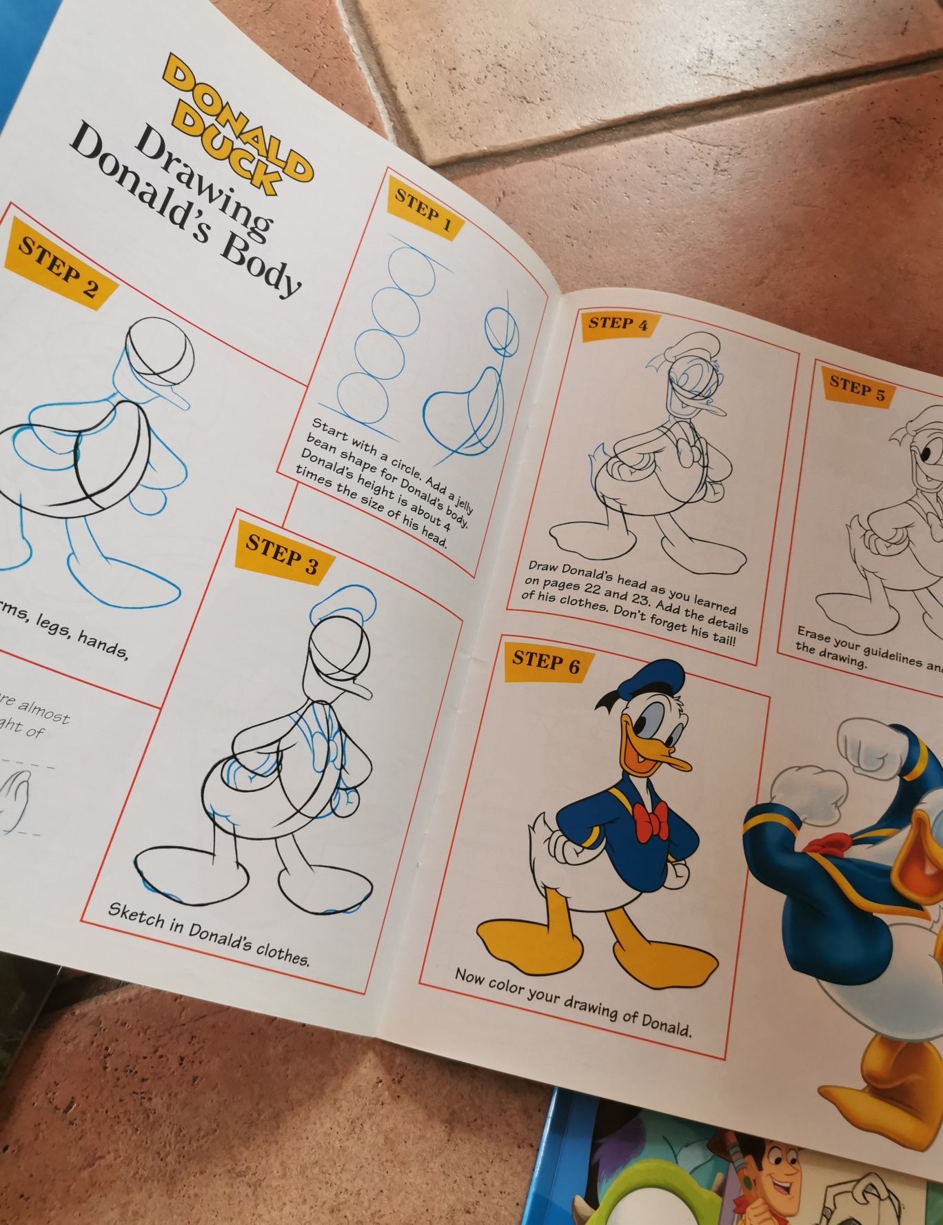 Książeczki instrukcje jak rysować Disney Pixar Zaplątani z Disneylandu