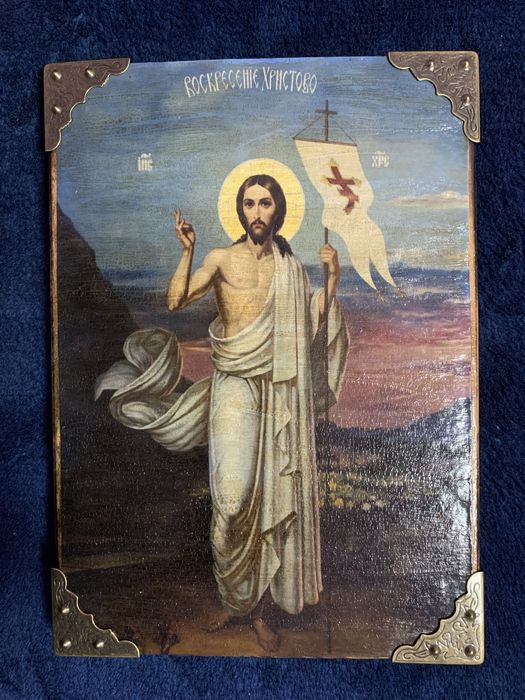 Ікона Воскресіння Христове. Икона, образ Воскресение Христово