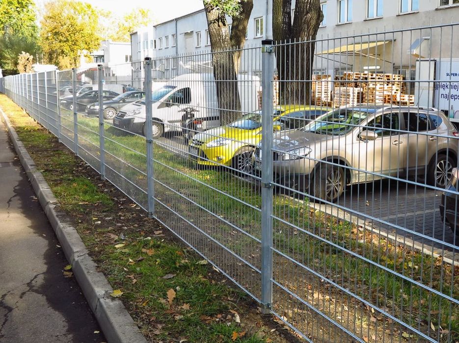 Panel ogrodzeniowy 2d , 1,23 x 2,5 , 8/6/8, * ocynk * ^ WYPRZEDAŻ ^