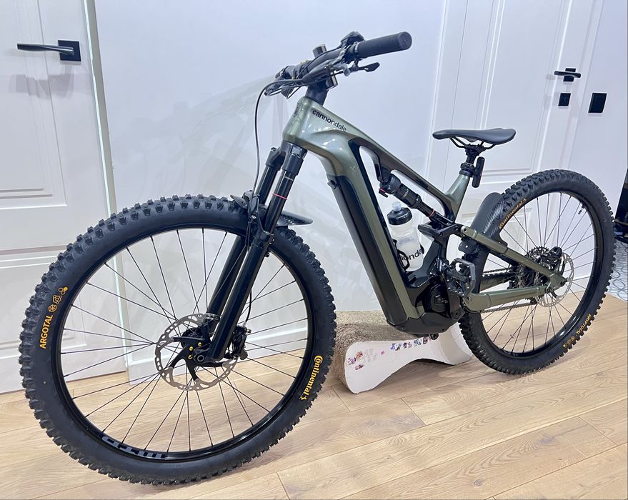 Велосипед двухподвес карбоновий електро Cannondale Moterra Neо