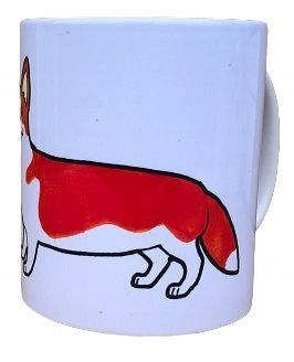 Kubek Z Nadrukiem Rasy Psów Corgi + kartonik