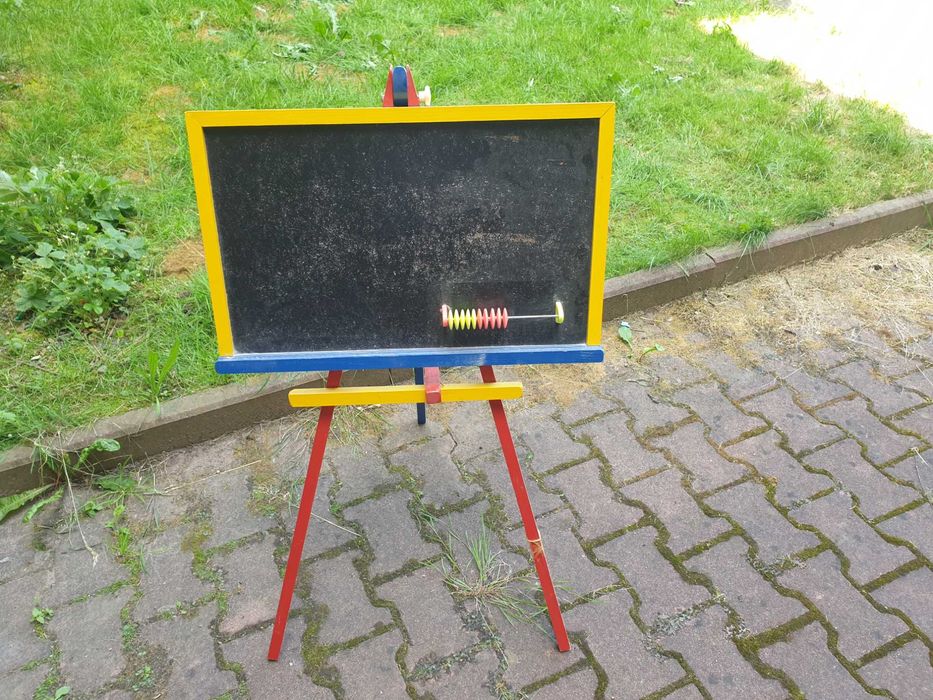 tablica szkolna drewniana dla dzieci