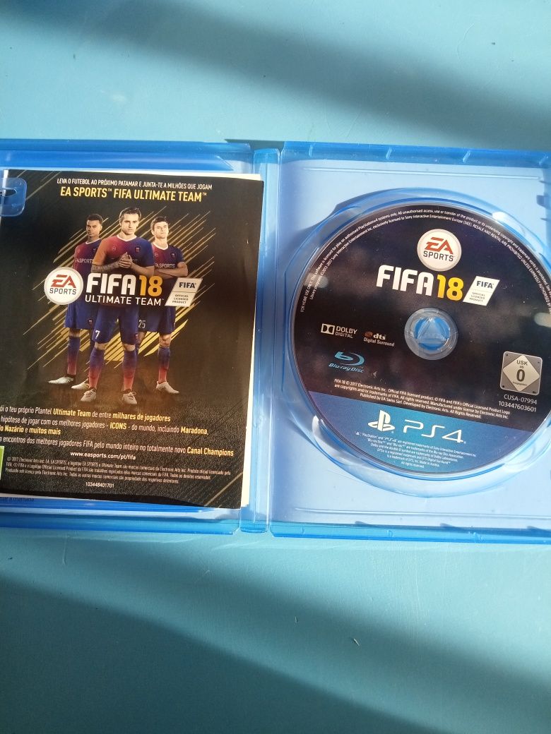 FIFA 18 PS4 Usado