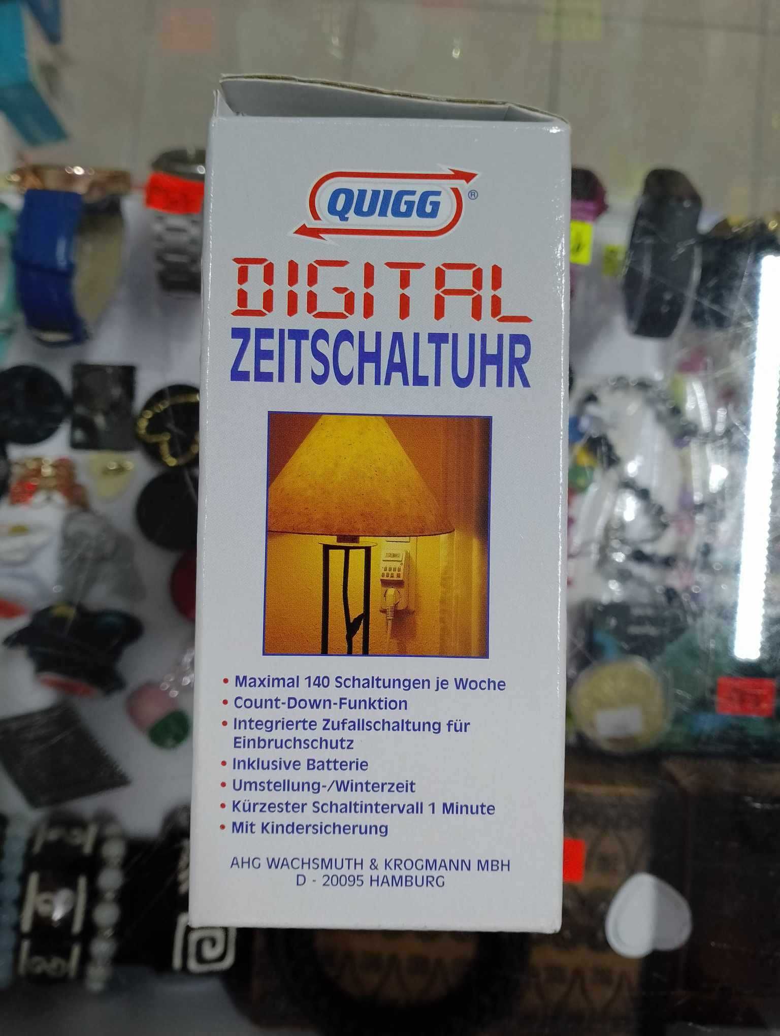 Włącznik czasowy Timer - Programator Czasowy do gniazdka QUIGG