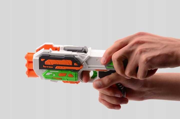 Pistolet na strzałki piankowe Wyrzutnia BROŃ zabawka dla dzieci 31014